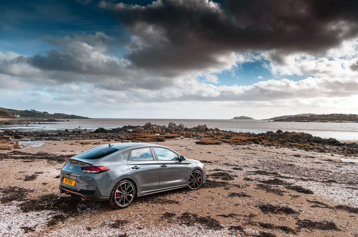 Hyundai i30 Fastback N drives the South West Coastal 300