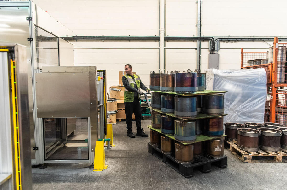 Ceramex DPF cleaning