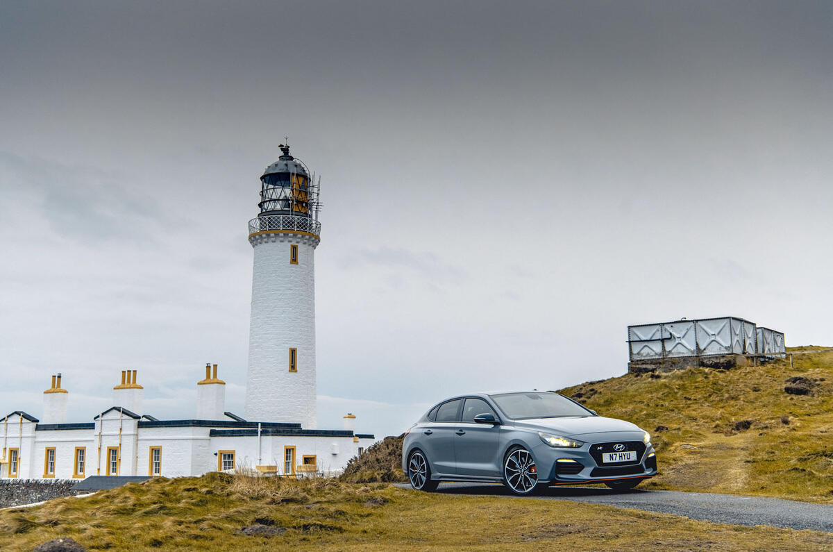 Hyundai i30 Fastback N drives the South West Coastal 300