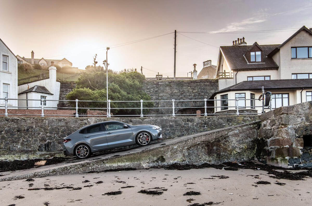 Hyundai i30 Fastback N drives the South West Coastal 300