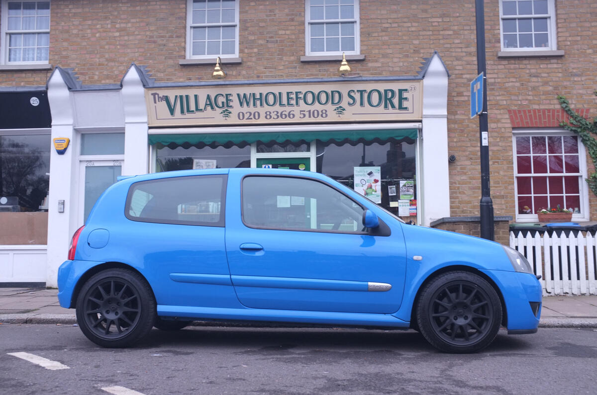 Life with a used Renaultsport Clio 182: new coilovers ordered