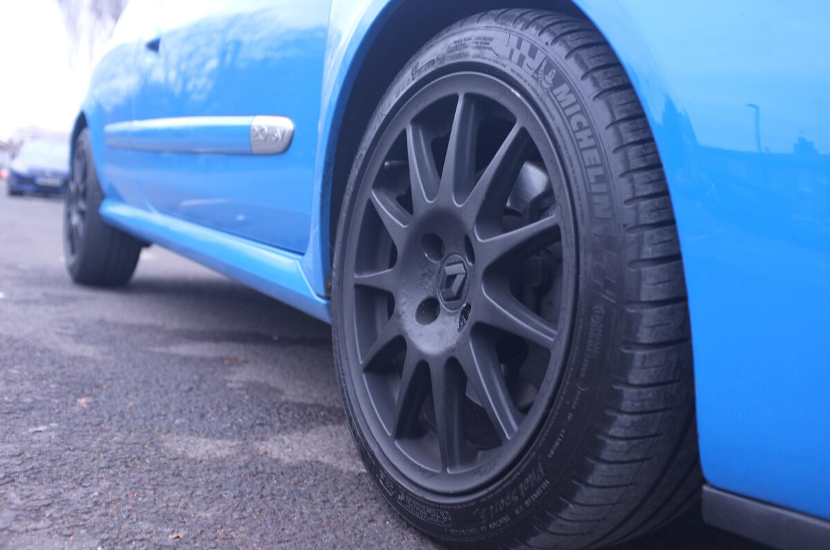 Life with a used Renaultsport Clio 182: new coilovers ordered