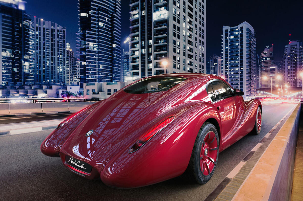 Eadon Green Black Cuillin V12 sports car revealed