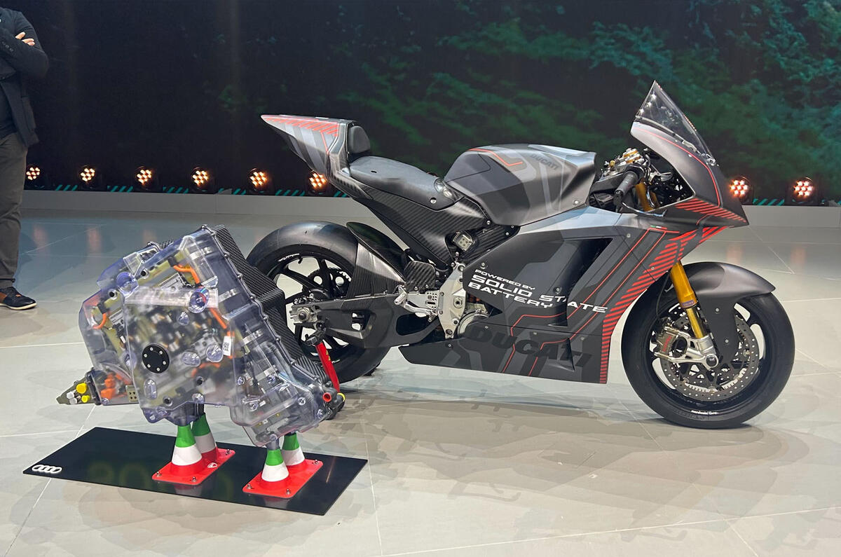 Ducati solid state battery