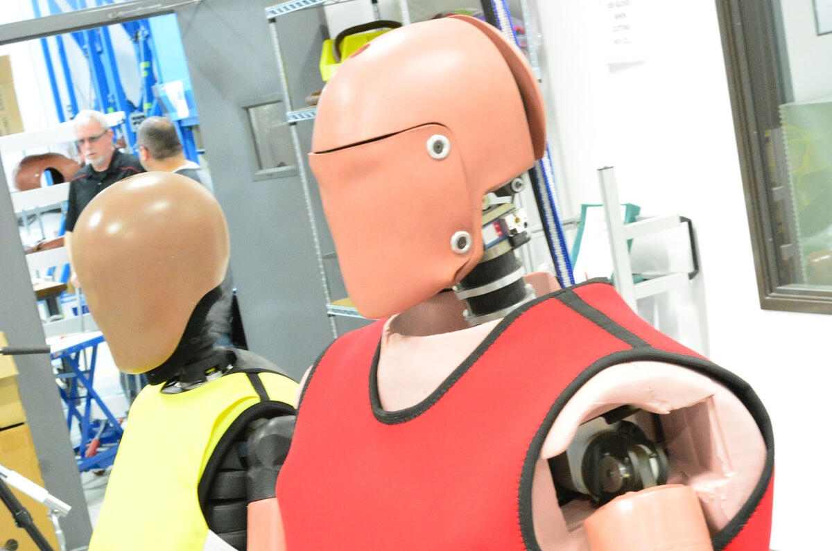 Crash test dummies to get old and obese