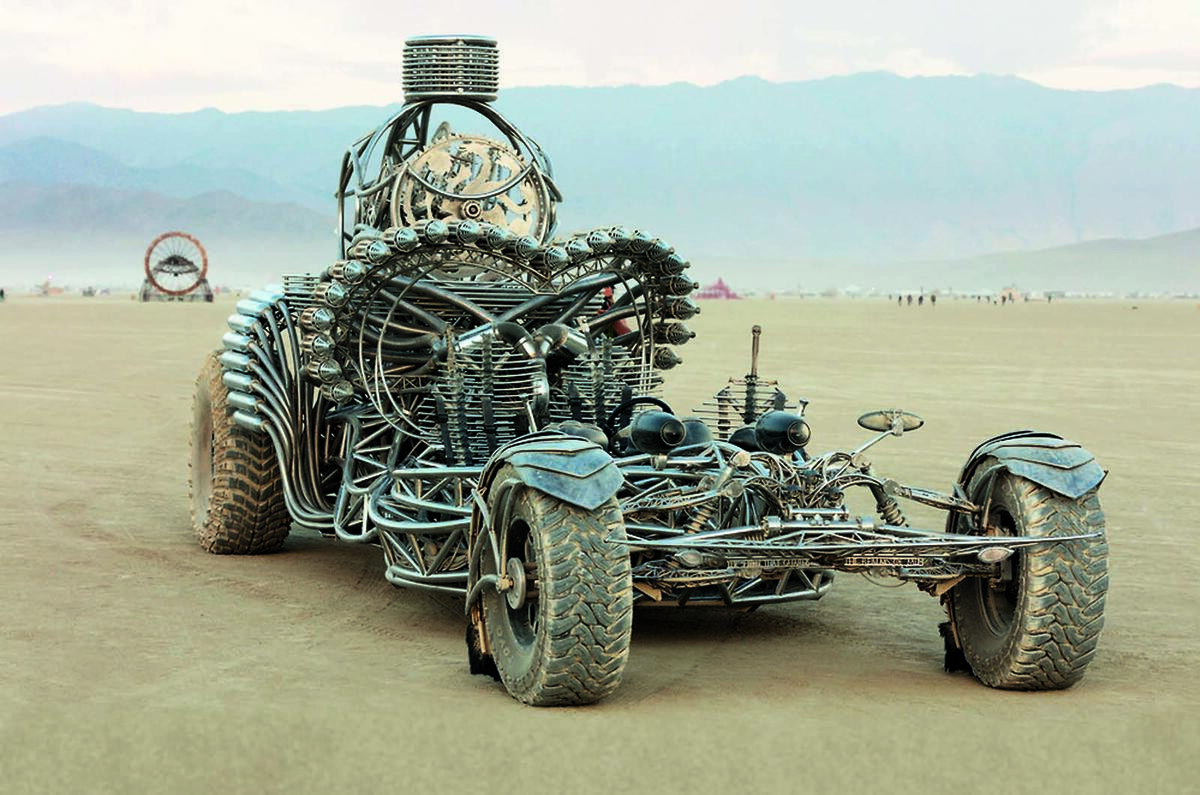 Henry Chang's car-based sculptures