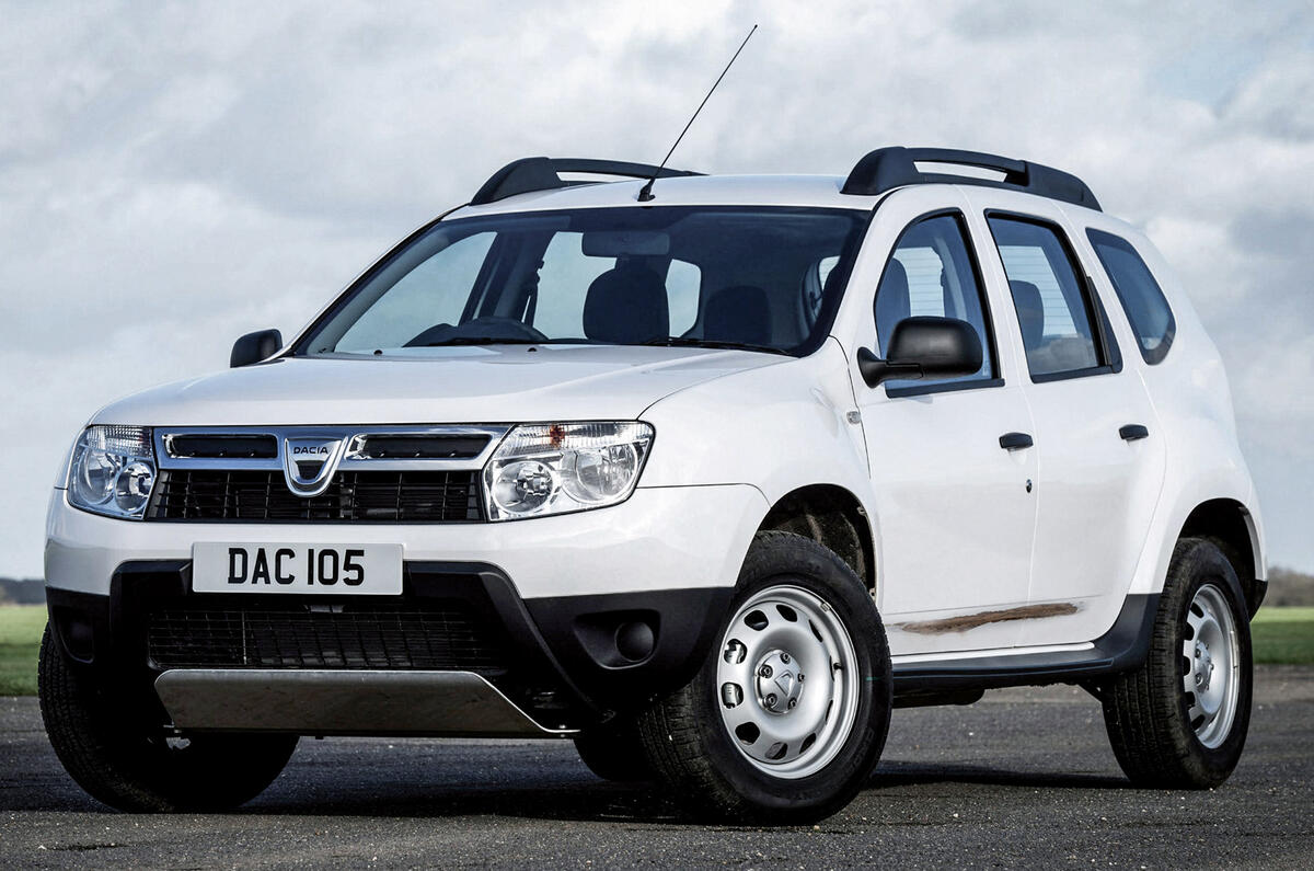 Dacia Duster rust
