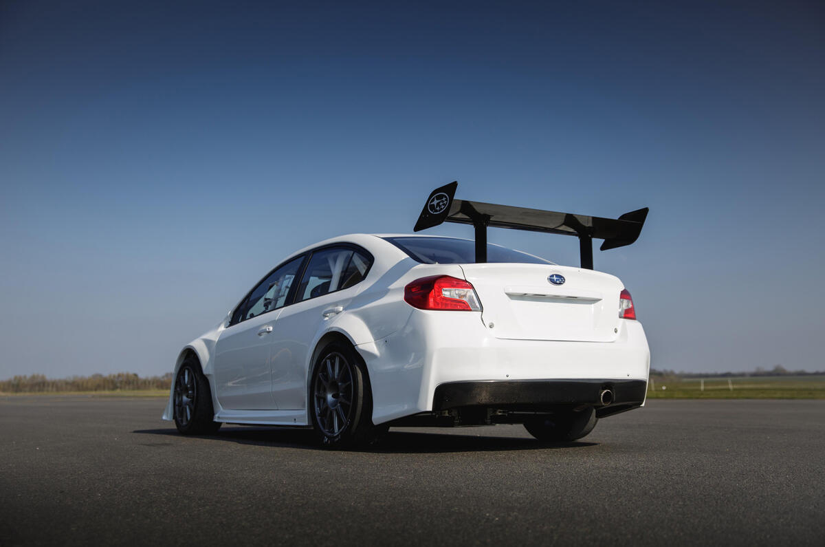 Subaru WRX STI Prodrive Isle of Man TT car