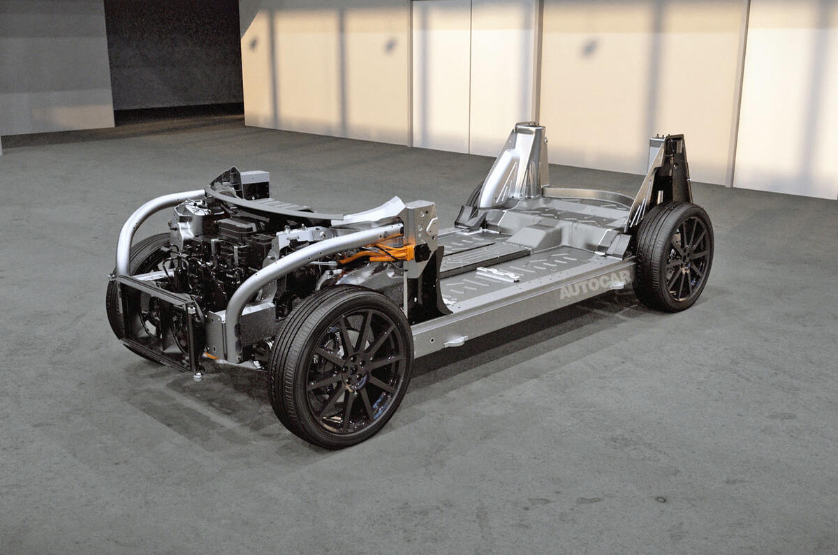 Dyson electric car - platform Dyson electric car - platform