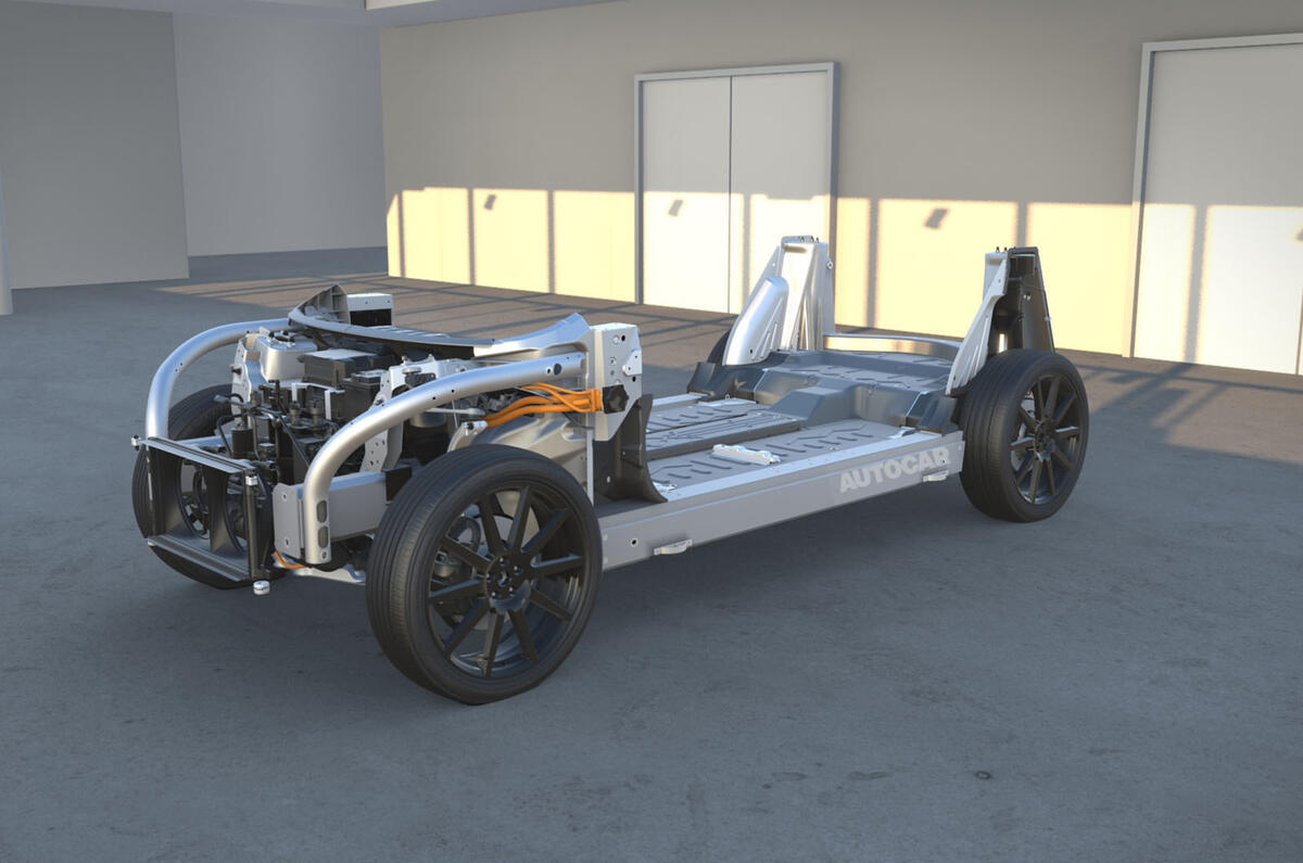 Dyson electric car - platform Dyson electric car - platform