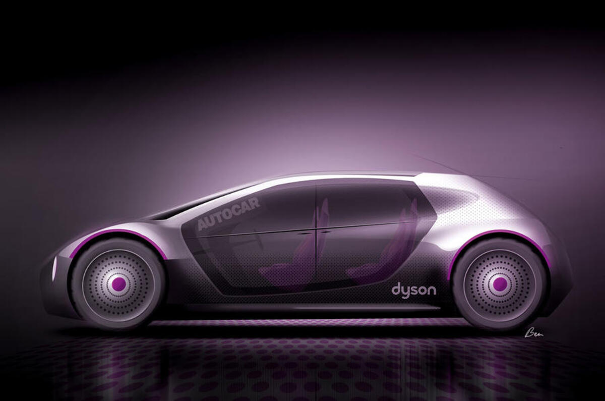Dyson plans three-car EV range