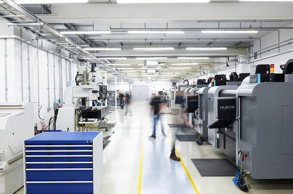 Dyson Malmesbury prototyping workshop