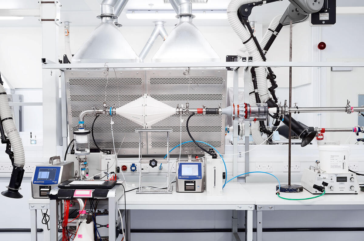 Dyson Malmesbury vacuum testing