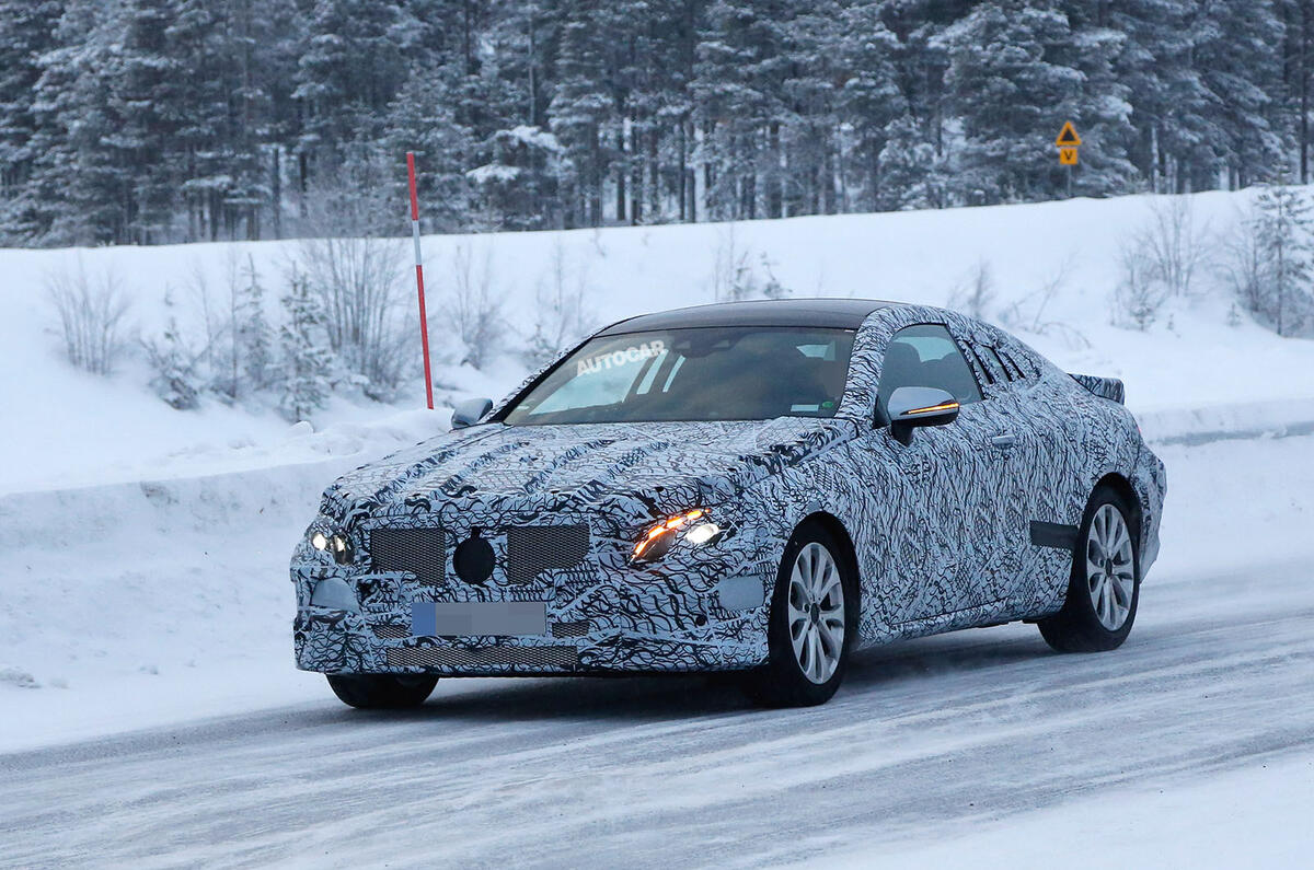 New Mercedes-Benz E-Class coupé