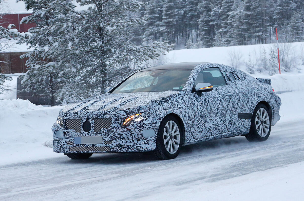 New Mercedes-Benz E-Class coupé