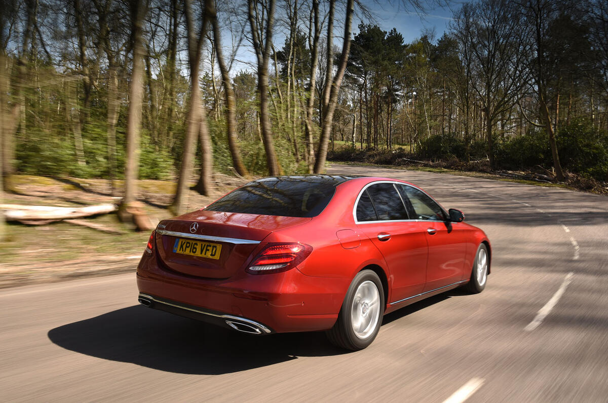 BMW 5 Series Jaguar XF Mercedes-Benz E-Class