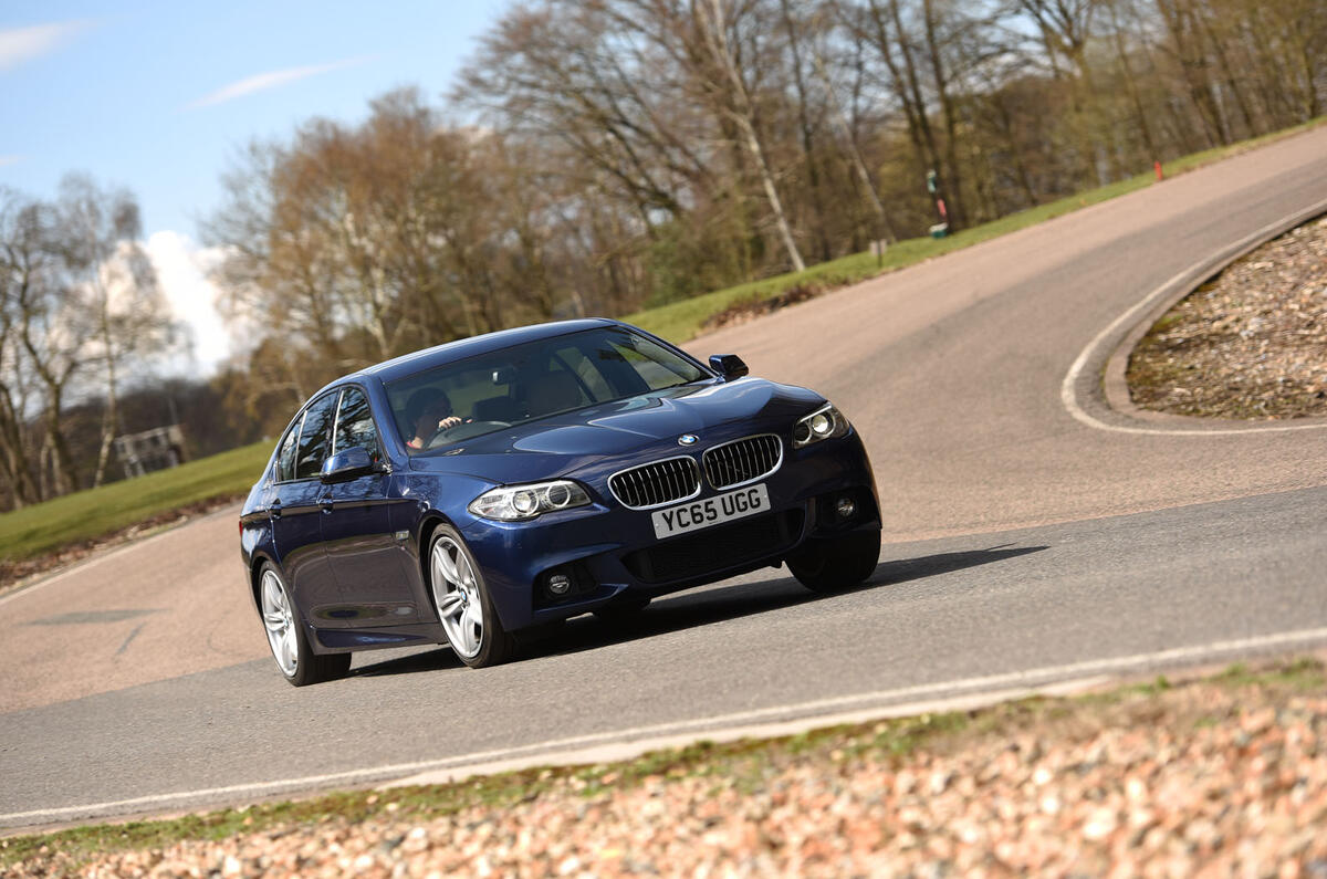 BMW 5 Series Jaguar XF Mercedes-Benz E-Class