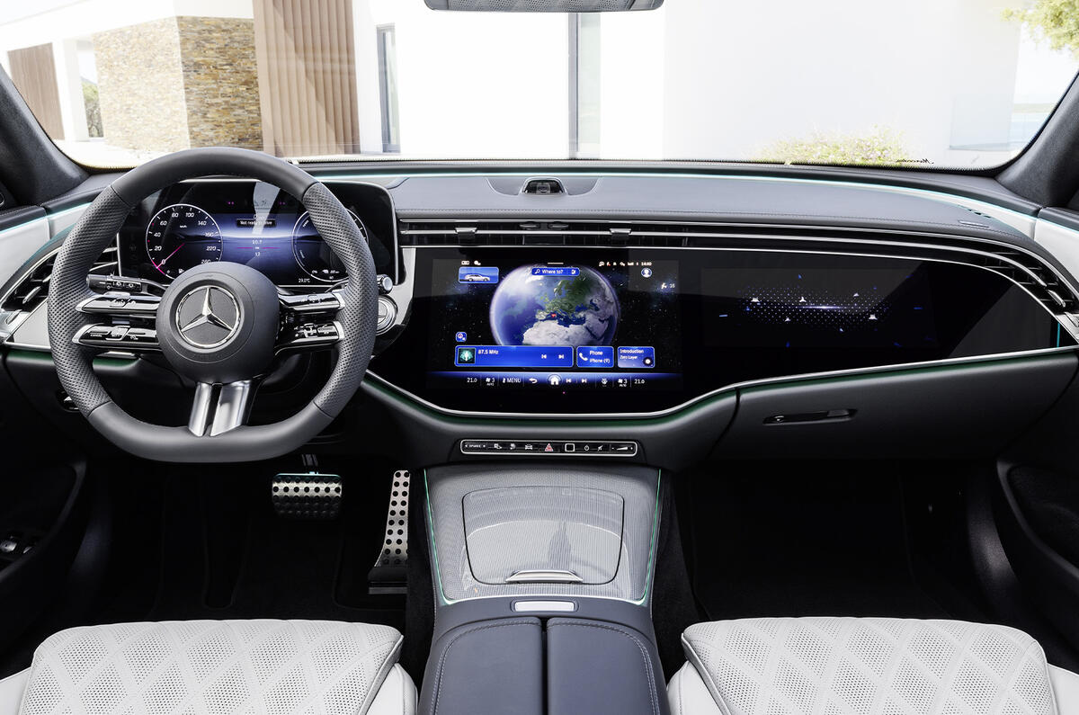 E Class estate interior E Class estate interior