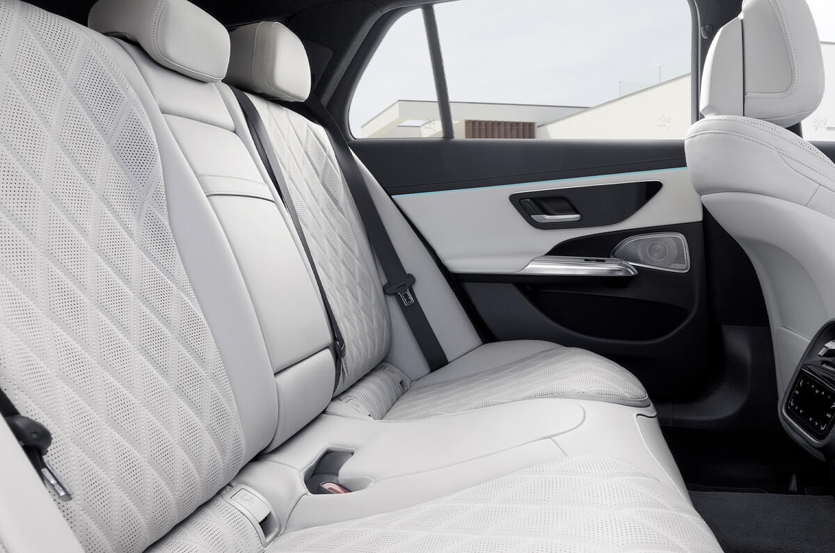 E Class estate rear interior E Class estate rear interior