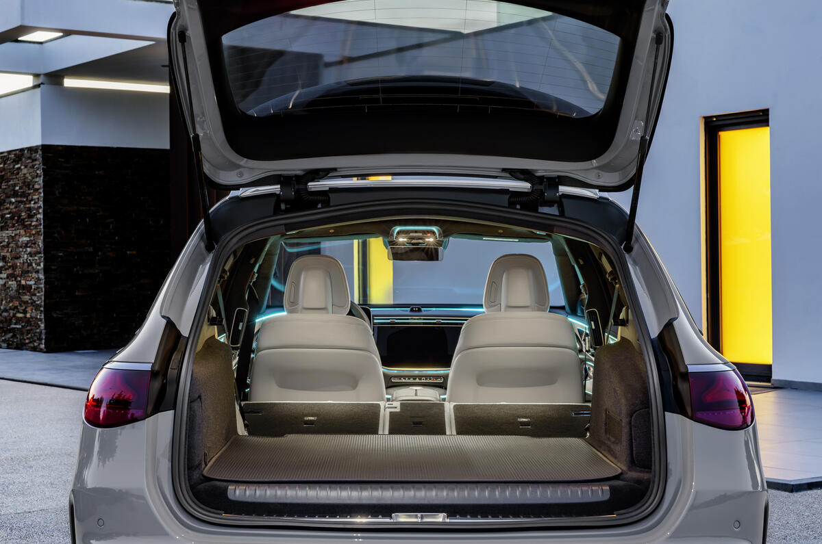 E Class estate rear seats all folded E Class estate rear seats all folded
