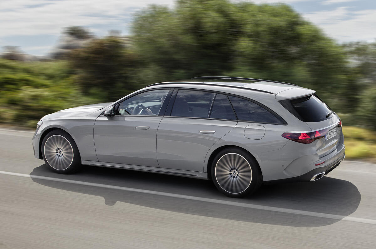 E Class estate side rear E Class estate side rear