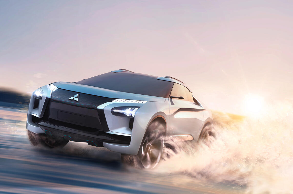 Mitsubishi e-Evolution previews future SUV with artificial intelligence