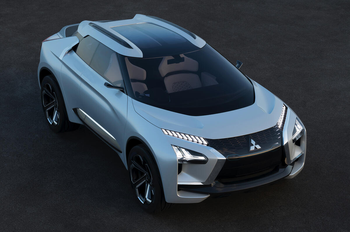 Mitsubishi e-Evolution previews future SUV with artificial intelligence