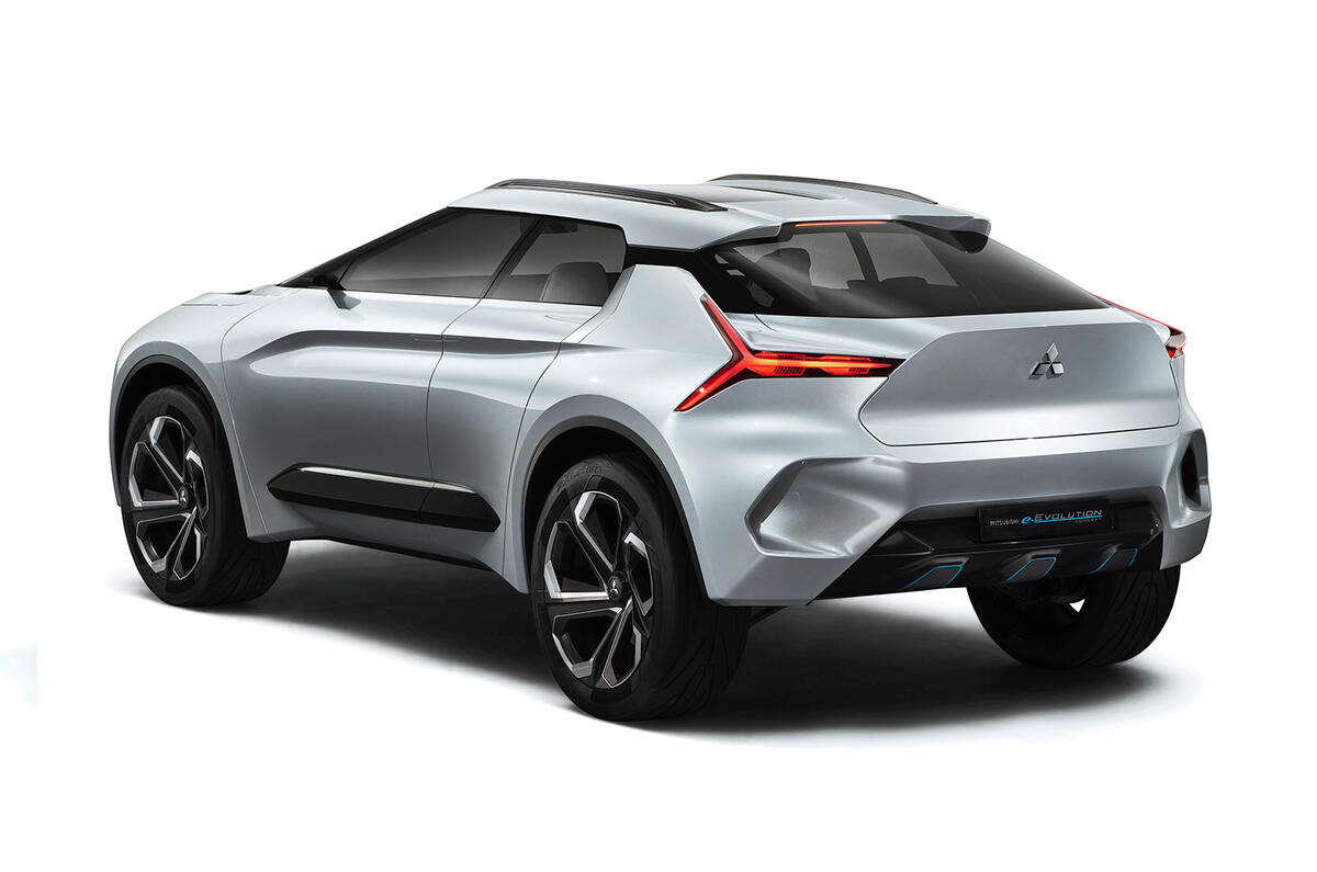 Mitsubishi e-Evolution previews future SUV with artificial intelligence