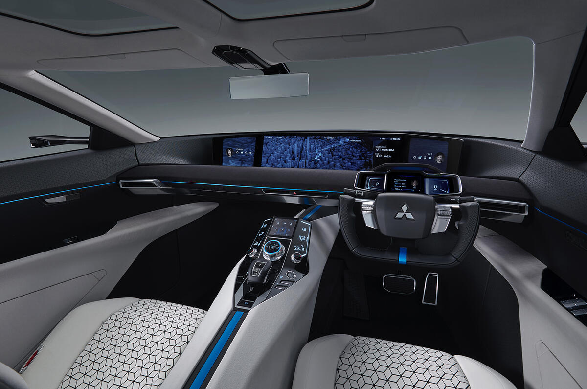 Mitsubishi e-Evolution previews future SUV with artificial intelligence