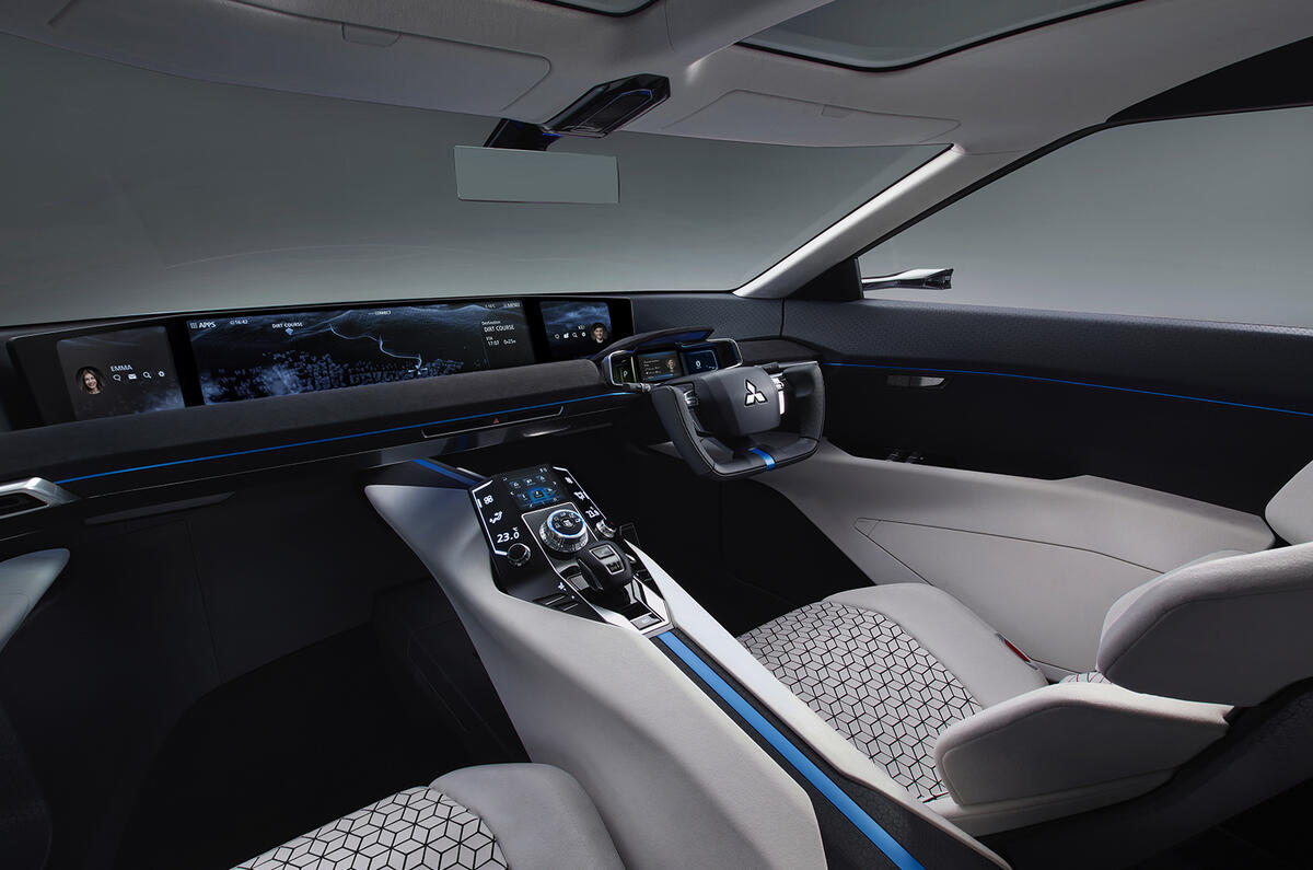 Mitsubishi e-Evolution previews future SUV with artificial intelligence