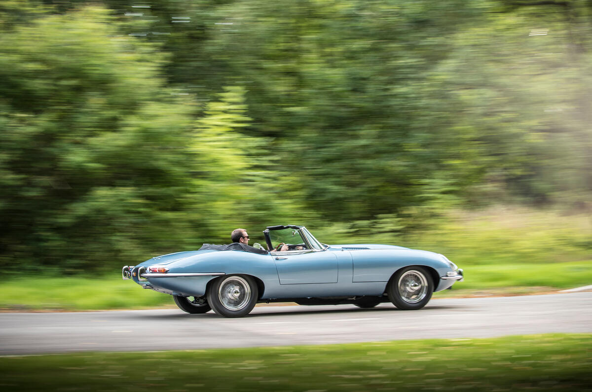 Jaguar E-Type ditches petrol, goes electric