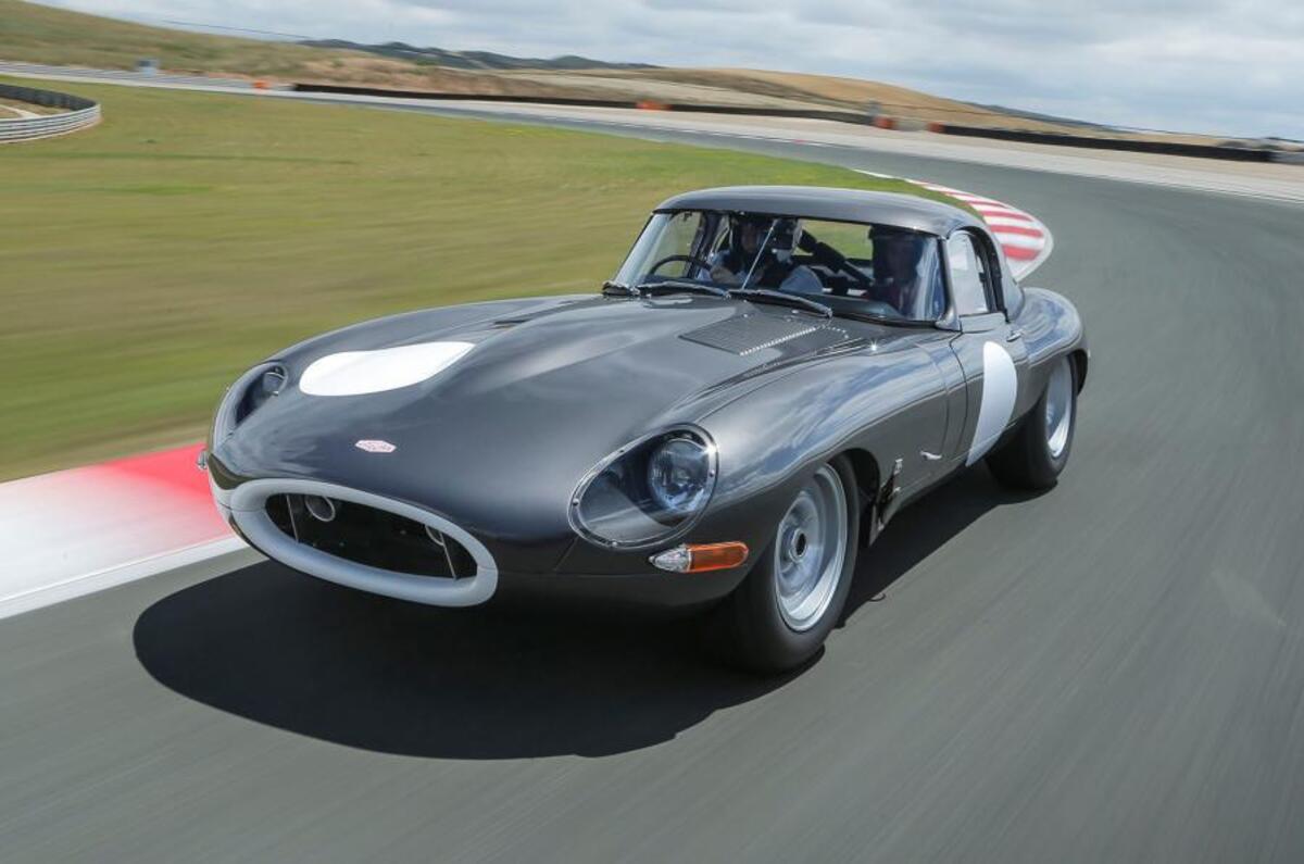 Restored reborn Jaguar E-Type