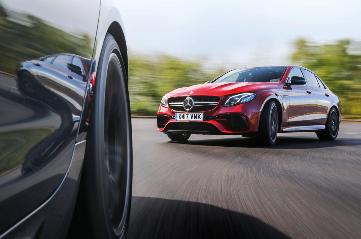 Mercedes-AMG E 63 vs rivals