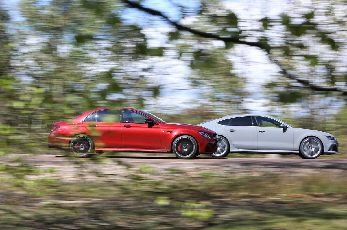 Mercedes-AMG E 63 vs rivals