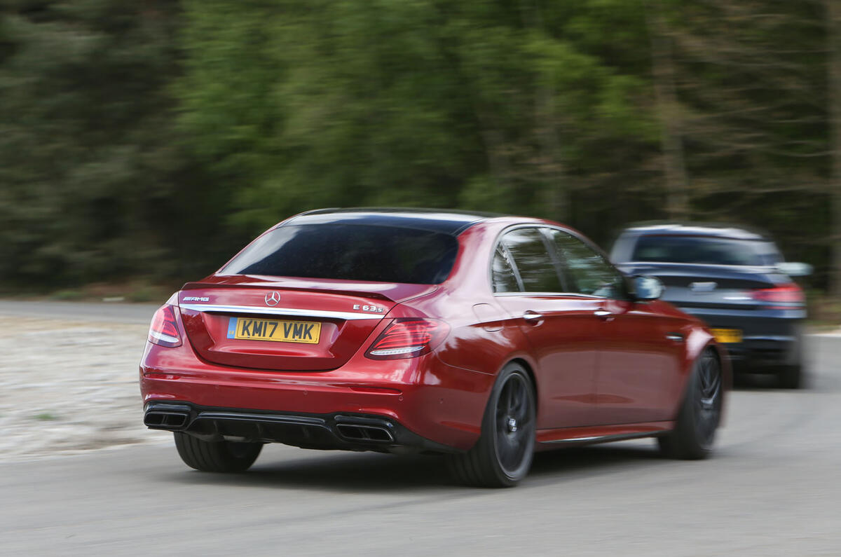 Mercedes-AMG E 63 vs rivals