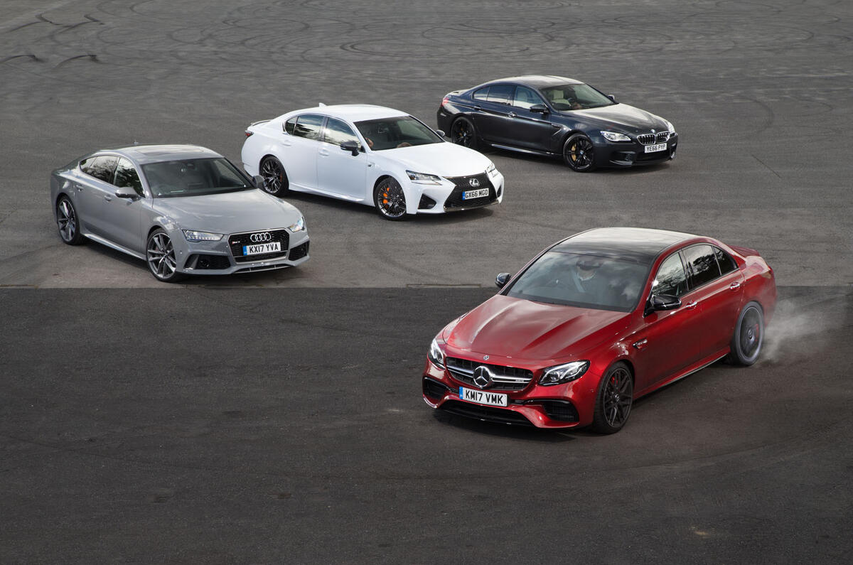 Mercedes-AMG E 63 vs rivals