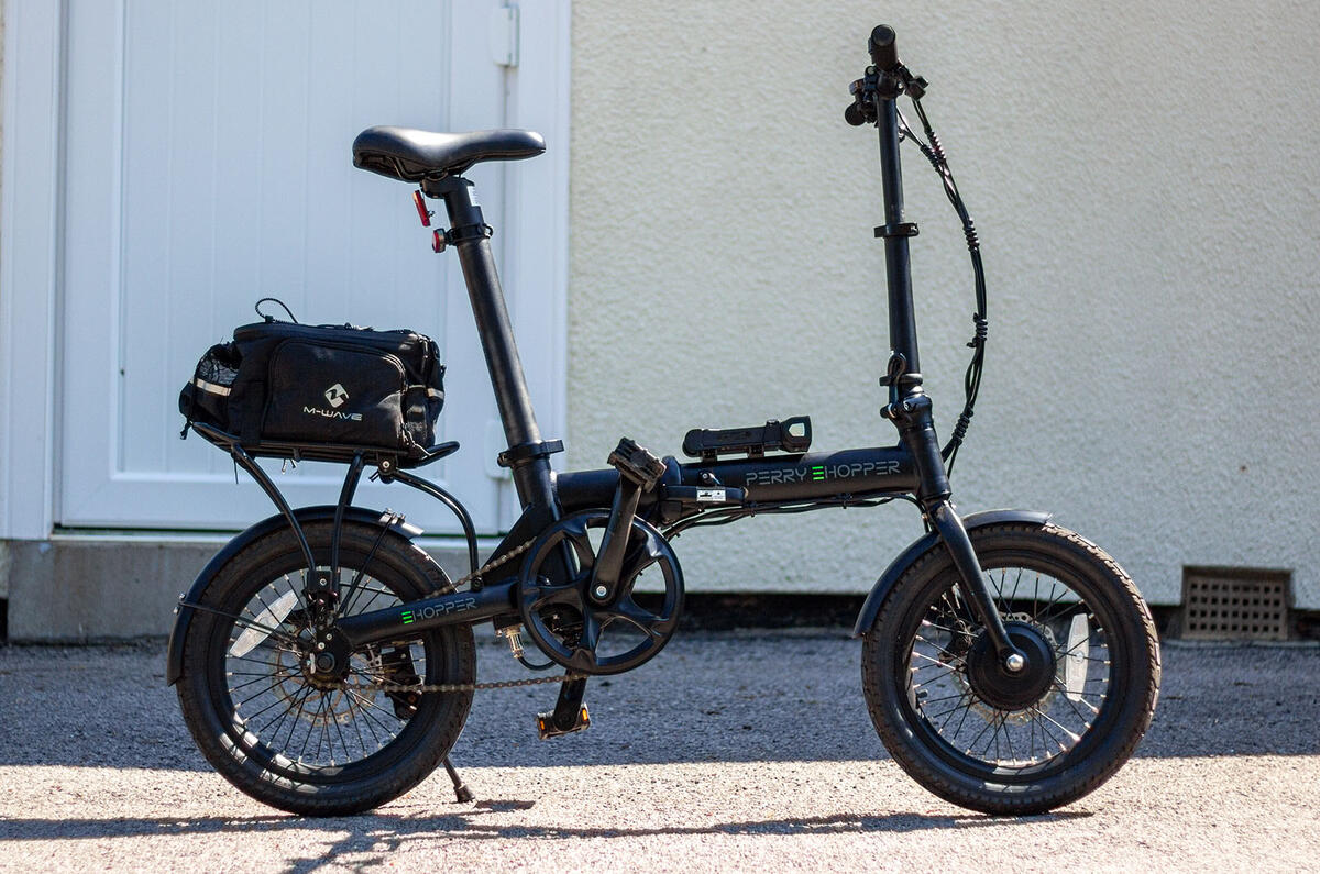 The Perry Ehopper is only available in a single frame size, but the seat and handlebars adjust to height The Perry Ehopper is only available in a single frame size, but the seat and handlebars adjust to height