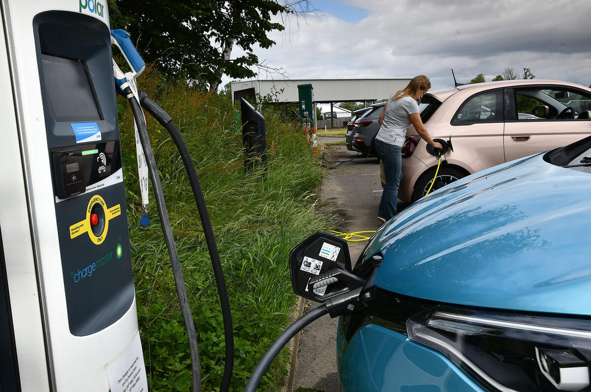 Electric car charging