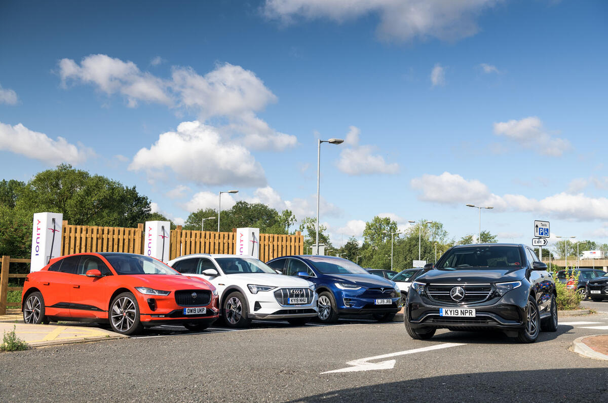 Electric SUV group test Electric SUV group test