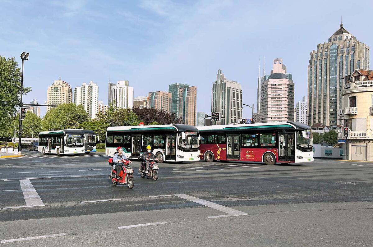 Electric buses and scooters Electric buses and scooters