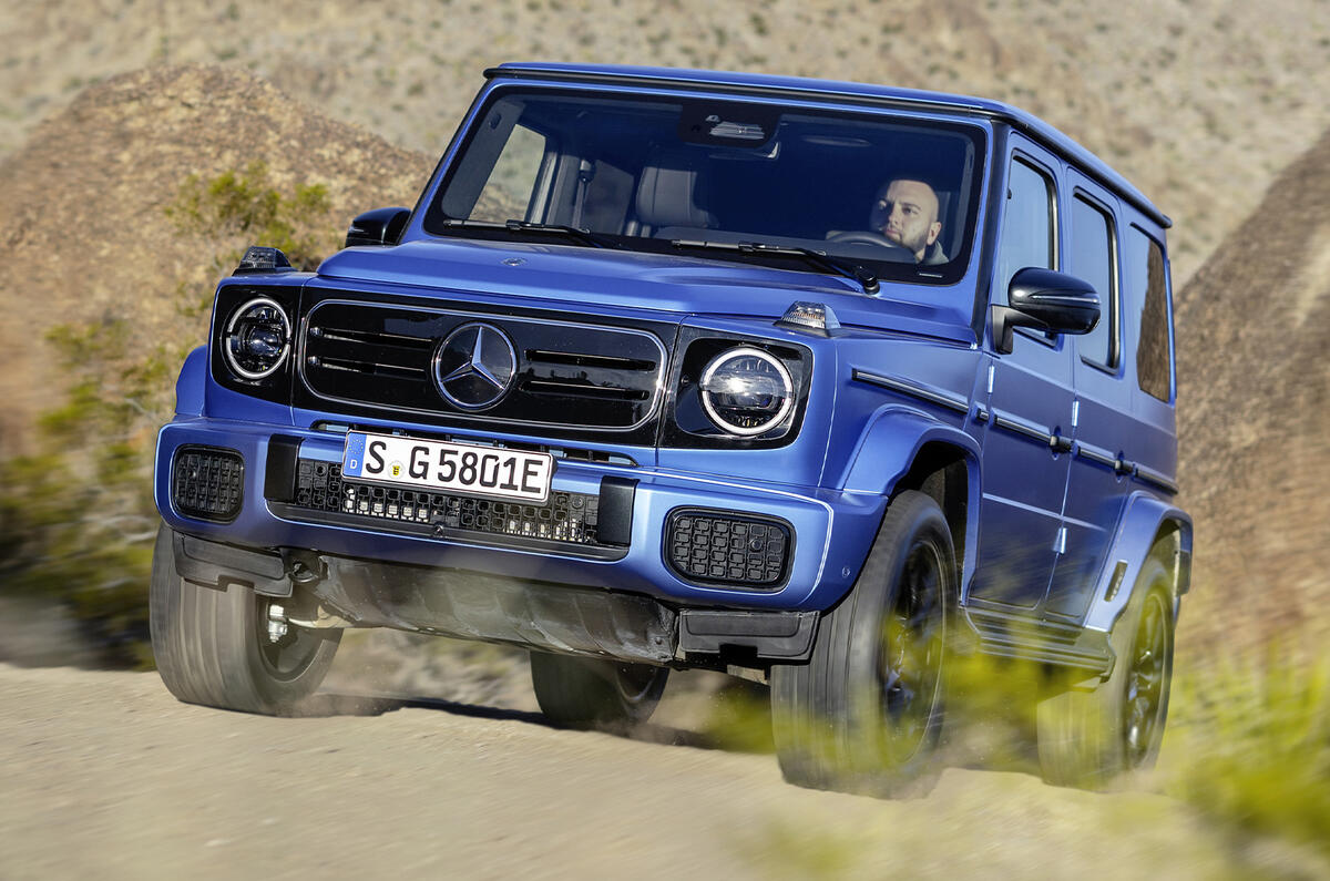 Electric G Class blue front dust Electric G Class blue front dust