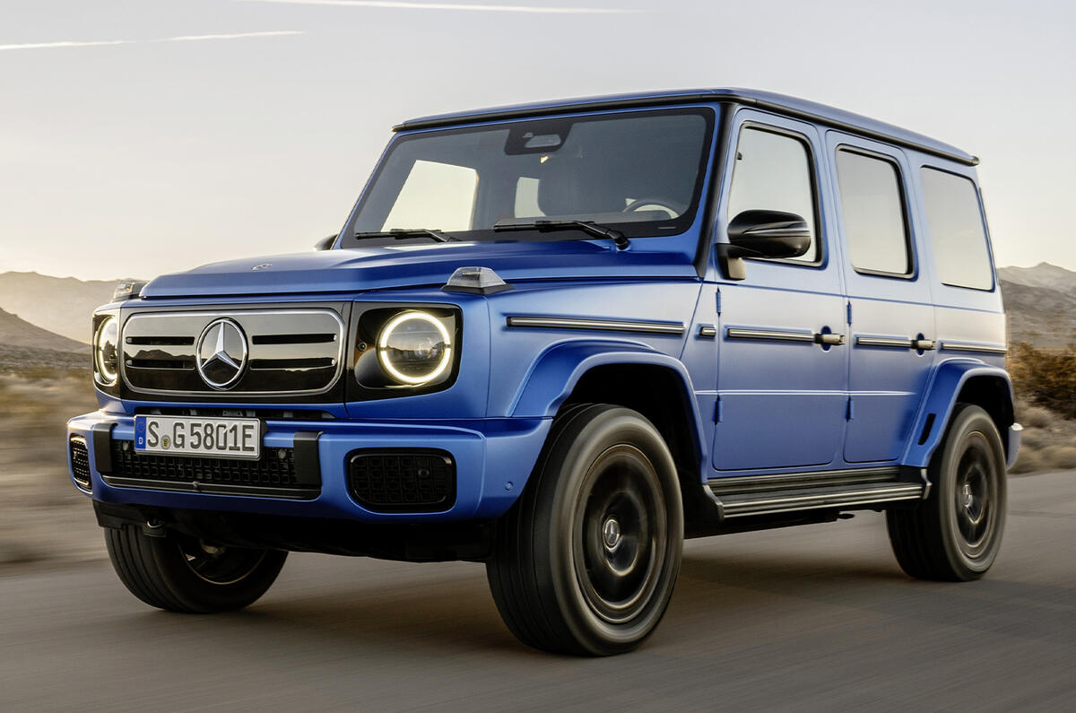 Electric G Class blue front lead Electric G Class blue front lead