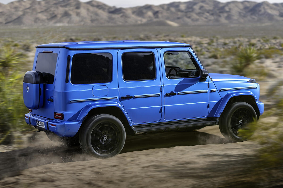Electric G Class blue side Electric G Class blue side