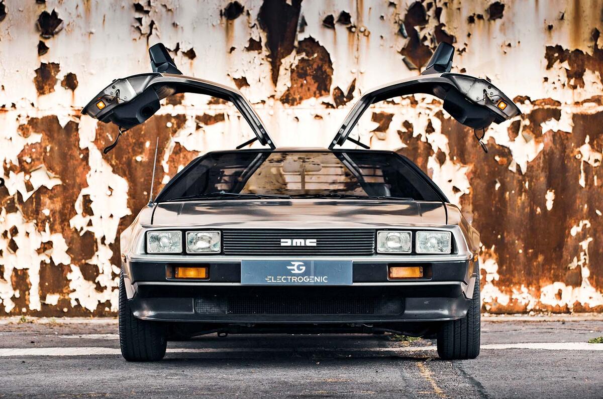 Electrogenic Delorean DMC 12 front Electrogenic Delorean DMC 12 front