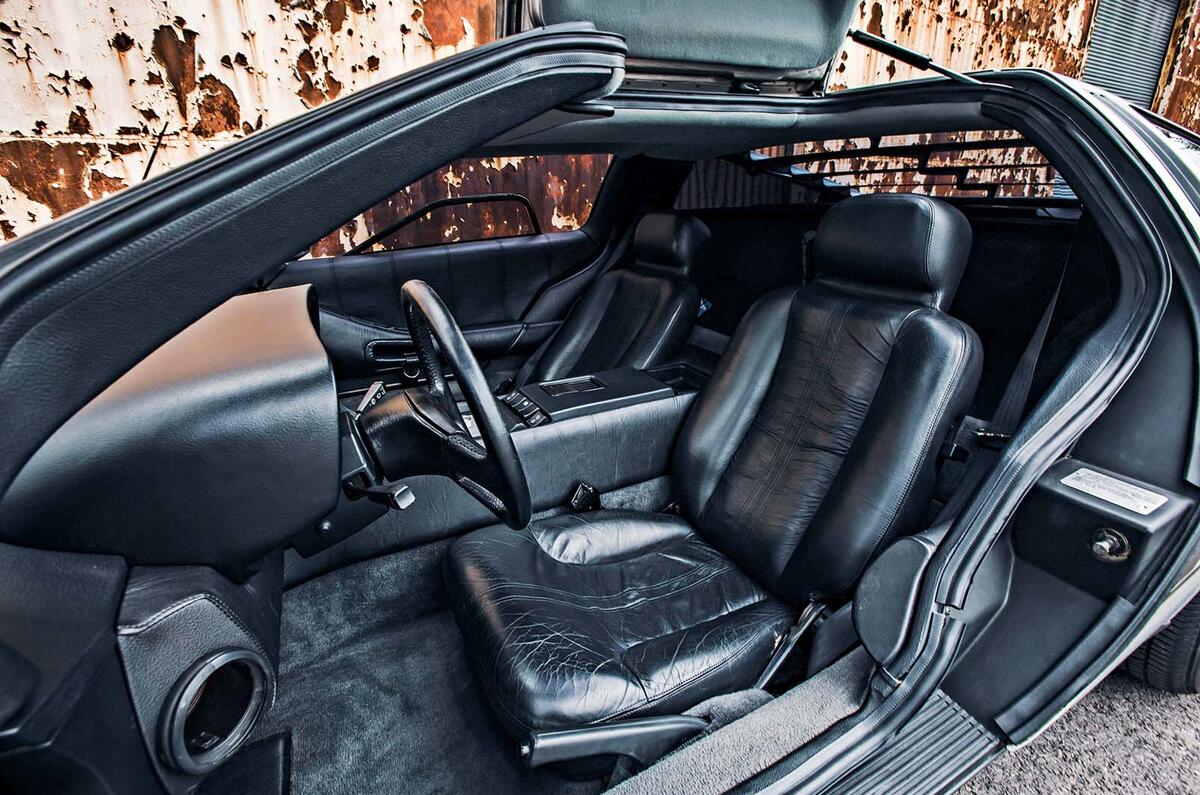 Electrogenic Delorean DMC 12 interior seats Electrogenic Delorean DMC 12 interior seats