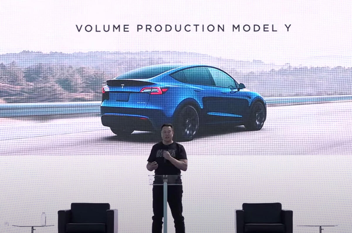 Elon Musk at Tesla battery day