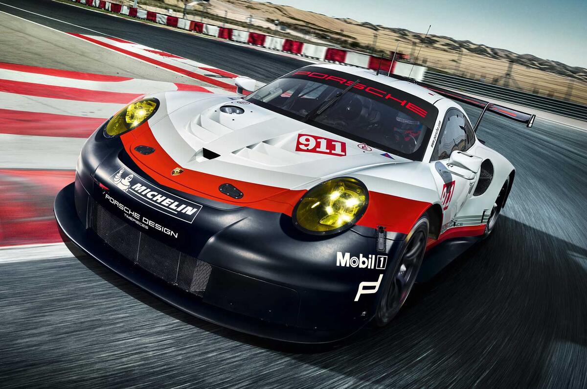 2017 Porsche 911 RSR – mid-engined Le Mans racer revealed