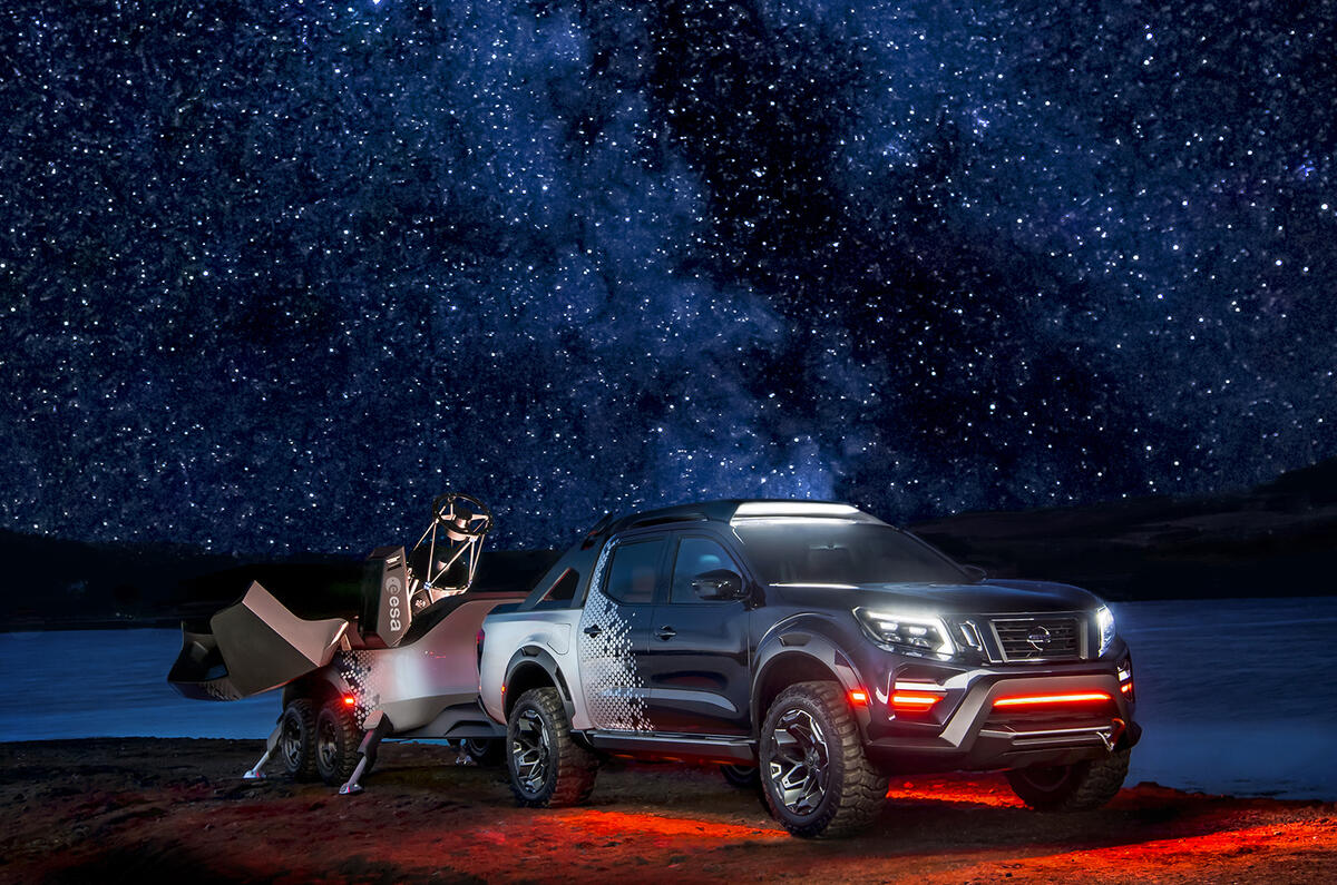 Nissan reveals Navara Dark Sky Concept in Germany