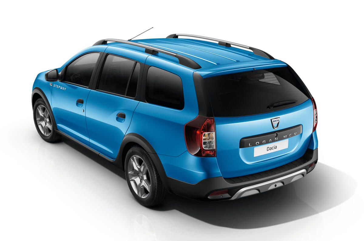 Dacia Logan MCV Stepway from back