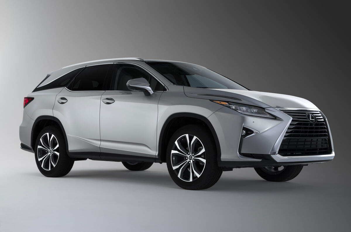 Lexus RX L unveiled in LA as new seven-seat SUV
